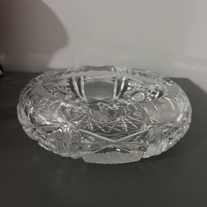Vintage Crystal ashtray